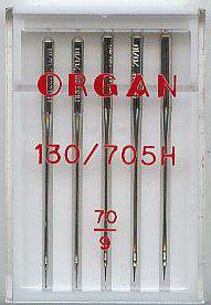 Organ 5x Machine needle no 70, 10 pcs